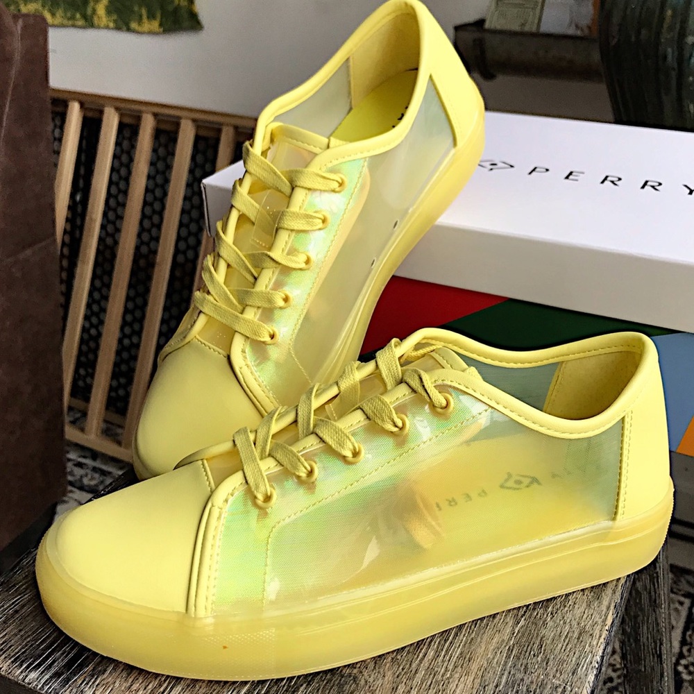 2 pairs left! Katy Perry Iridescent sneakers